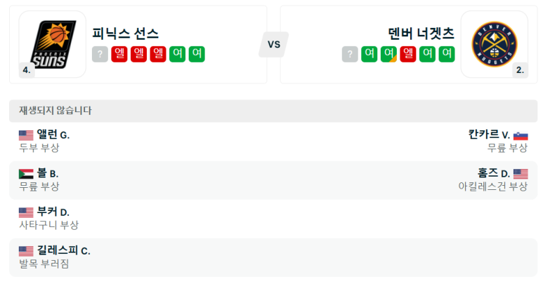 12.27(금) 09:00 NBA 인디애나 페이서스 오클라호마 시티 썬더 농구 게인브릿지필드하우스